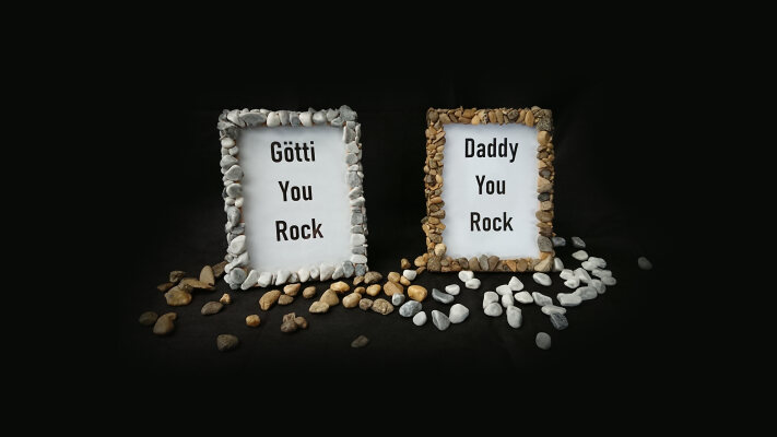 Bilderrahmen «You Rock»
